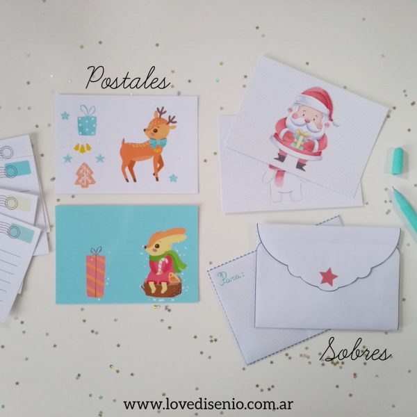 Kit digital navideño Lovediseño - Imagen 5
