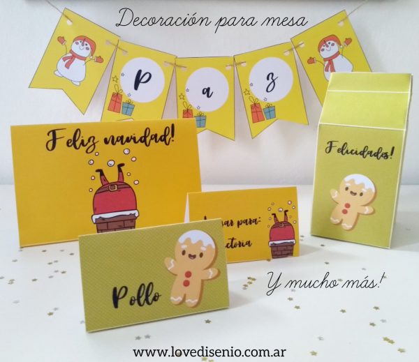 Kit digital navideño Lovediseño - Imagen 2
