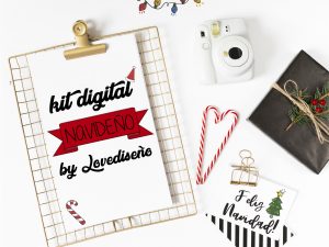 Kit digital navideño Lovediseño
