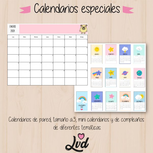 Kit de planners y libretas editables Lovediseño - Imagen 3