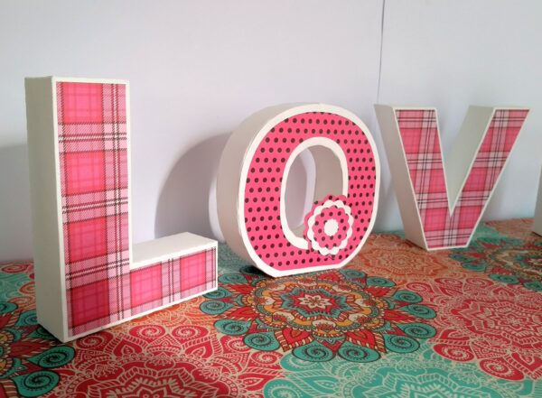 kit de letras y números 3d - Imagen 3