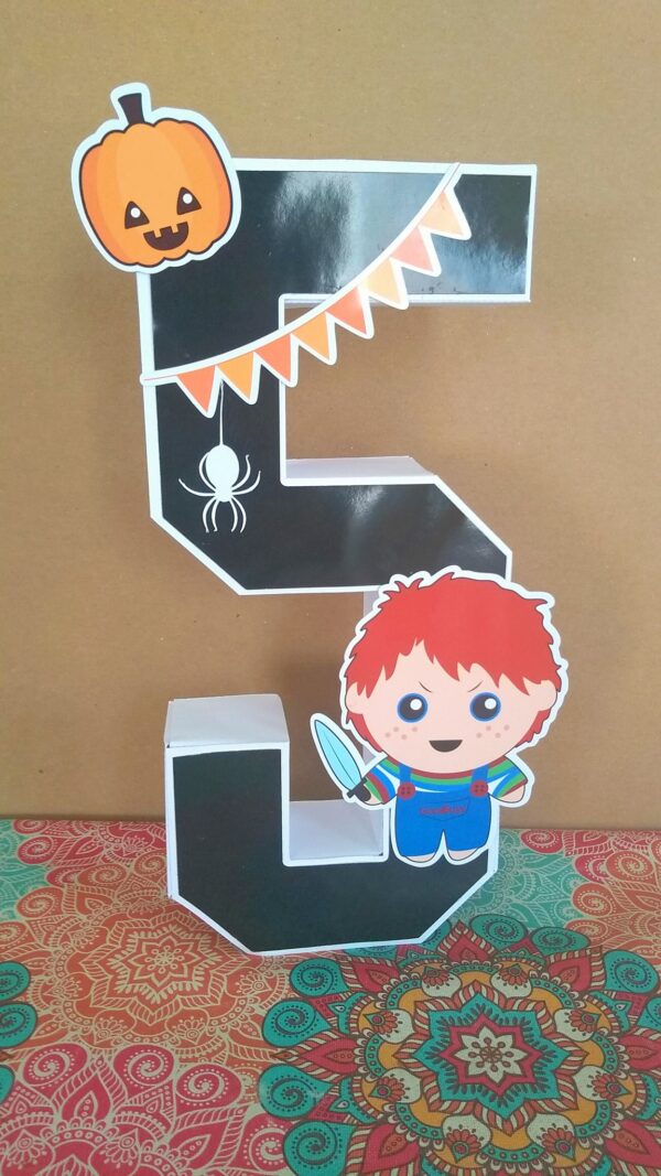 kit de letras y números 3d - Imagen 14
