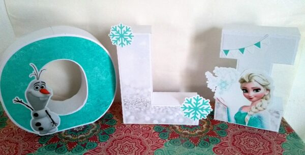 kit de letras y números 3d - Imagen 18