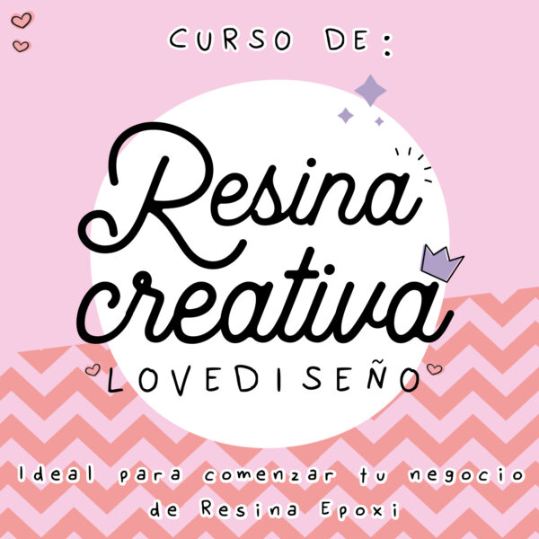 Curso Virtual de resina creativa