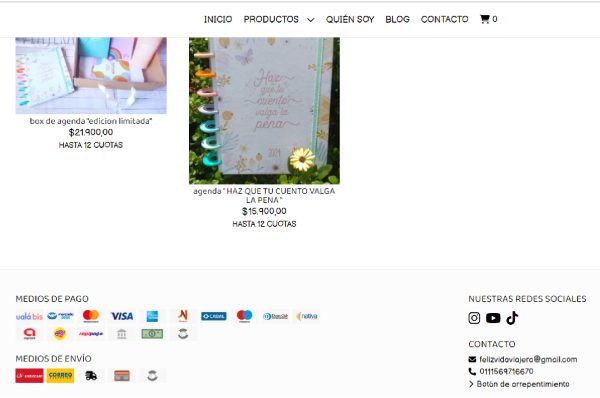 Diseño y creación de tienda online para emprendimientos - Imagen 4