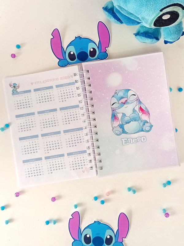 Kit digital agenda Stitch editable - Imagen 5