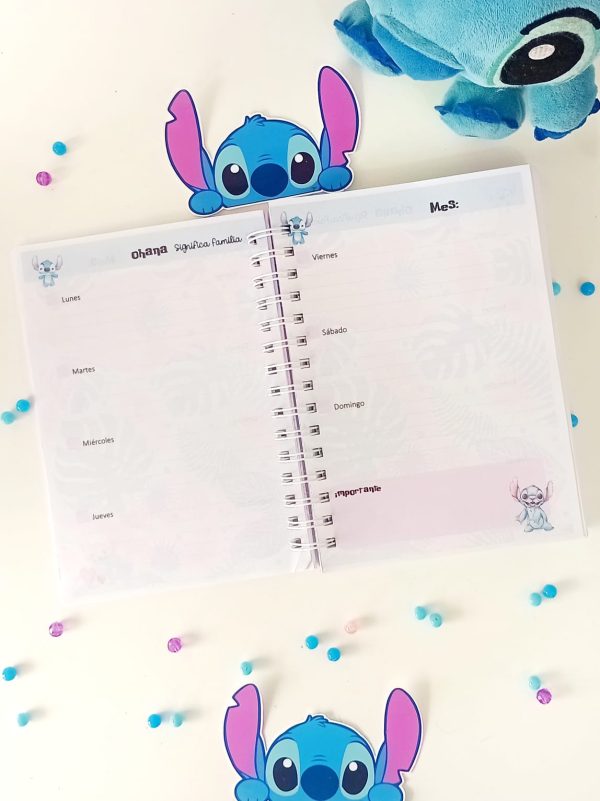 Kit digital agenda Stitch editable - Imagen 7