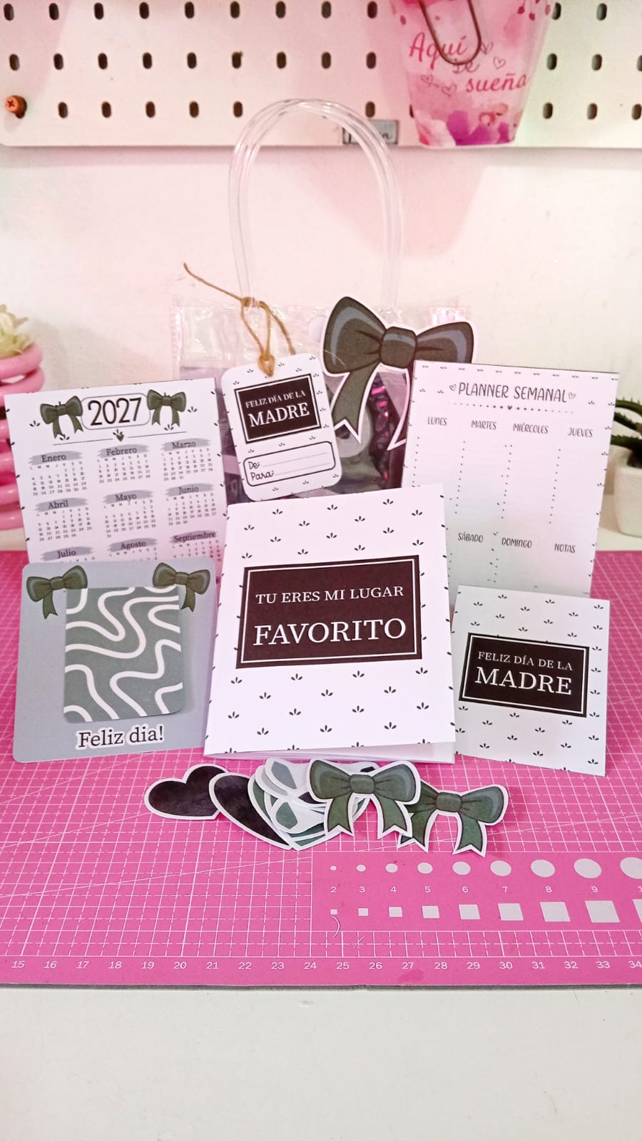 KIT DIGITAL PAPELERIA DIA DE LA MADRE - Imagen 7